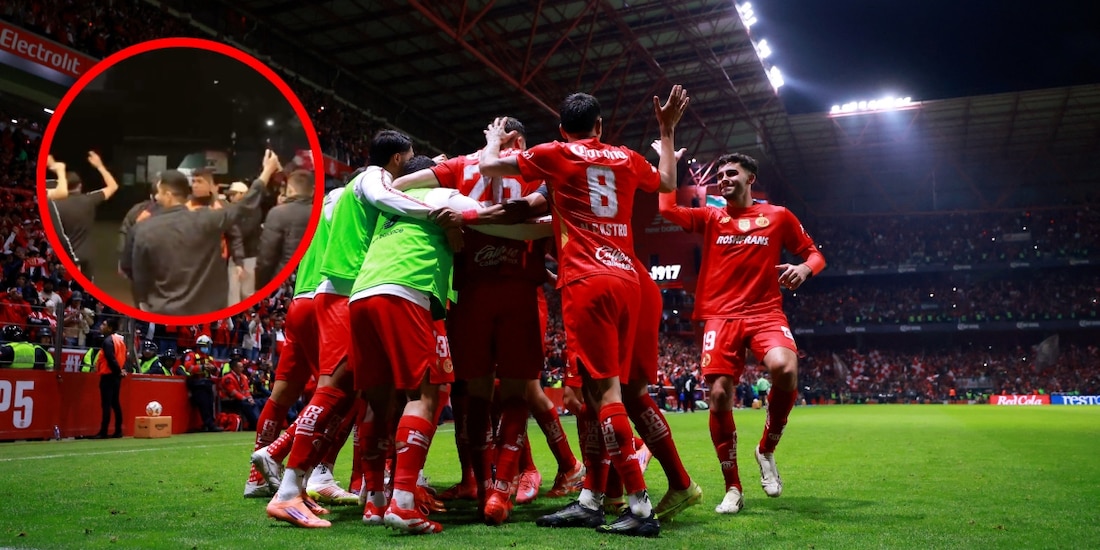 La afición del Toluca le llevó serenata a los jugadores previo a la final de vuelta del Apertura 2025.