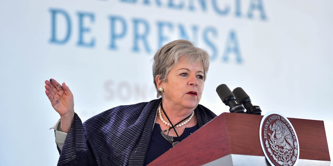 Alicia Bárcena, titular de la Secretaría de Relaciones Exteriores.