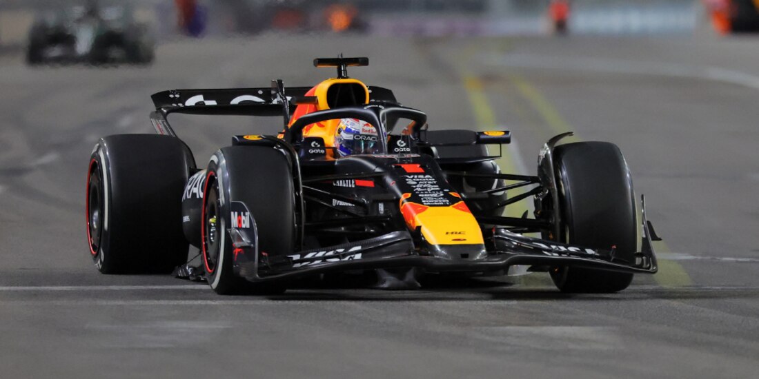 Max Verstappen durante el Gran Premio de Las Vegas.
