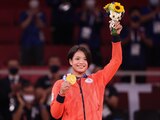 Uta Abe, medallista en los Juegos Olímpicos de Tokio 2020