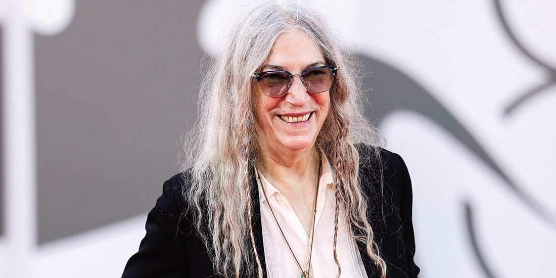 Patti Smith, en el Festival de Cine de Venecia, en agosto de 2024