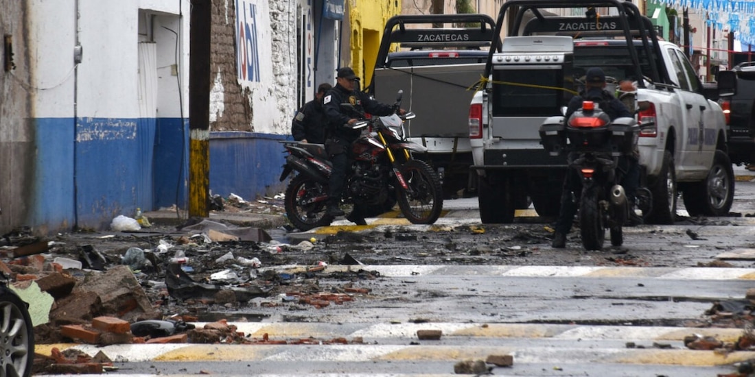 La explosión se registró el domingo por la noche.