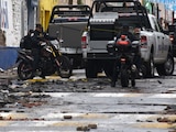 La explosión se registró el domingo por la noche.