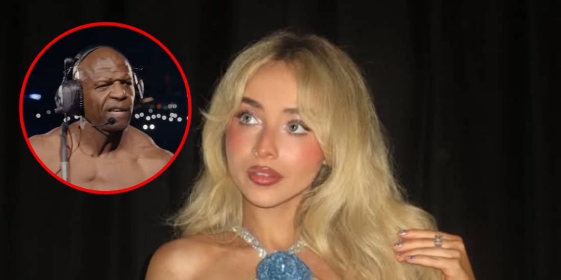 Terry Crews y Sabrina Carpenter en Coachella