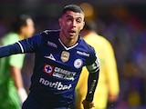 Erik Lira marcó el primer gol del partido.