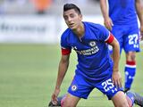 Roberto "Piojo" Alvarado, en un partido de Cruz Azul