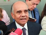El senador Manuel Añorve Baños, del PRI, en declaraciones a la prensa el 22 de septiembre de 2026.