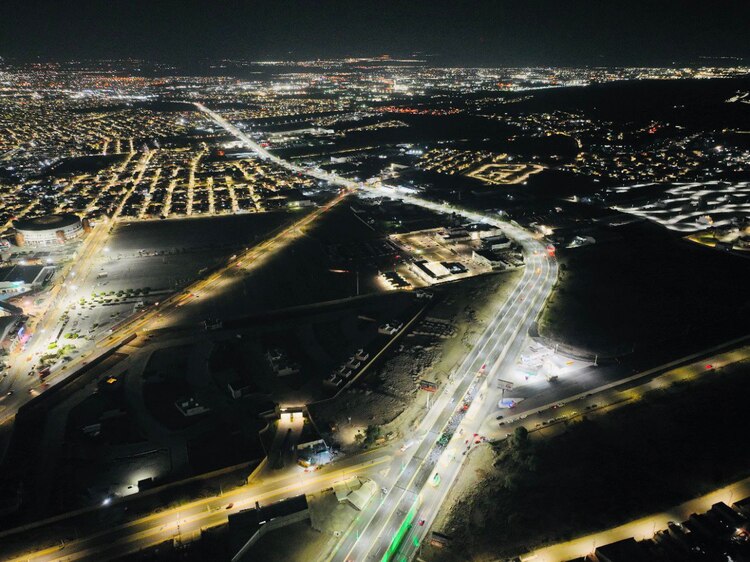 Fotografía del nuevo Circuito Potosí, inaugurado este miércoles por el gobernador Ricardo Gallardo.