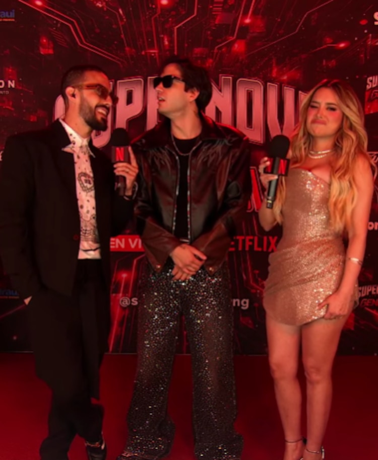 Nando en la alfombra roja del Supernova Génesis 2026