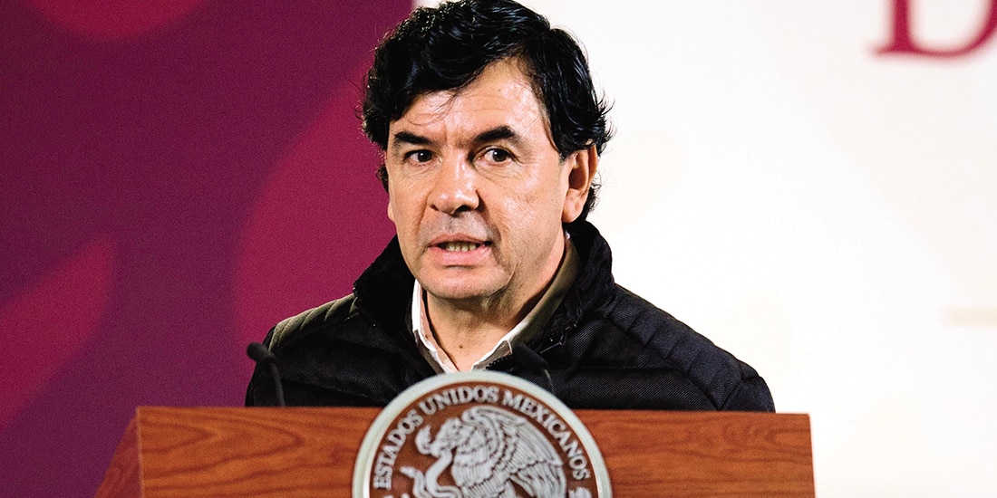 Jesús Ramírez Cuevas, exvocero presidencial en el sexenio de AMLO, en imagen de archivo.