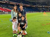 Antonella Rocuzzo, Messi y su hijos