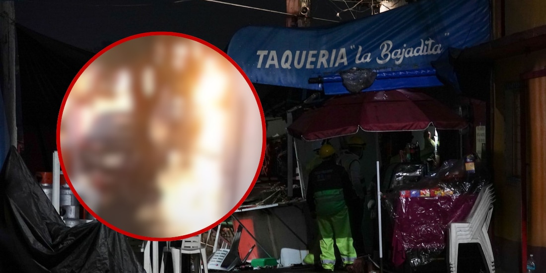 Revelan video del momento exacto de la explosión en la alcaldía Álvaro Obregón
