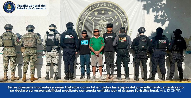 Capturan a Cristopher “N”, alias El 8, presunto homicida del policía auxiliar en Acapulco.