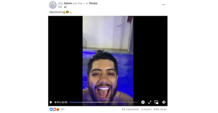 Transmisión en vivo de Erwin, conductor que metió un trailer a la playa de Mazatlán