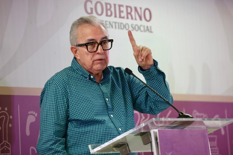 Rubén Rocha Moya anuncia apoyo federal en seguridad para el estado.