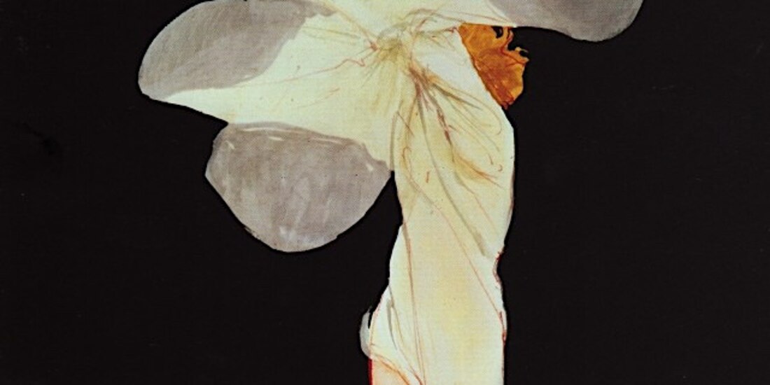 Mujer flor, impresión, s/f.