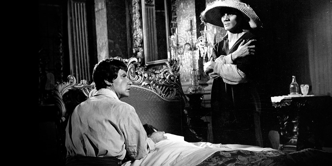 Ignacio López Tarso y Enrique Lucero en una escena de Macario.