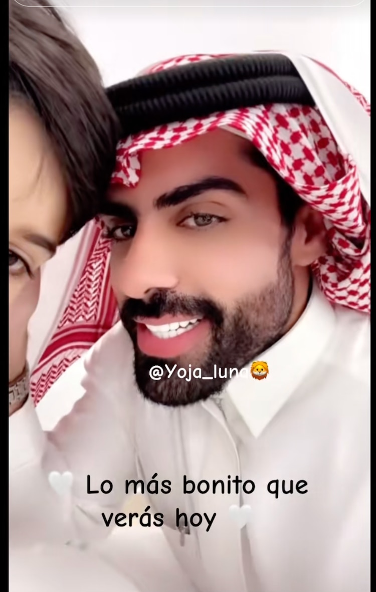 Masad Altamimi y su hijo