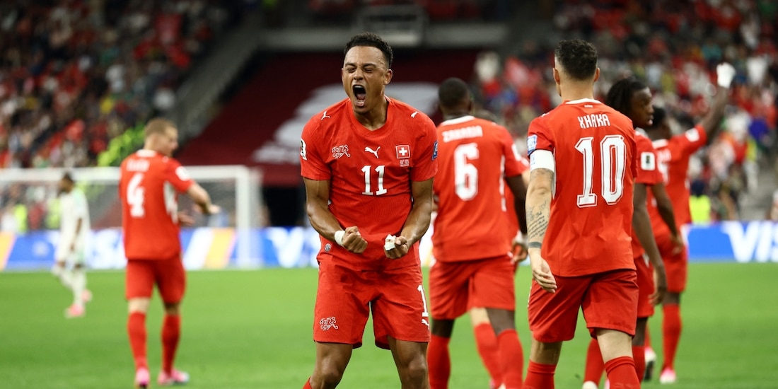 Suiza avanzó a los octavos de final de la Copa del Mundo 2026 tras eliminar a Argelia.
