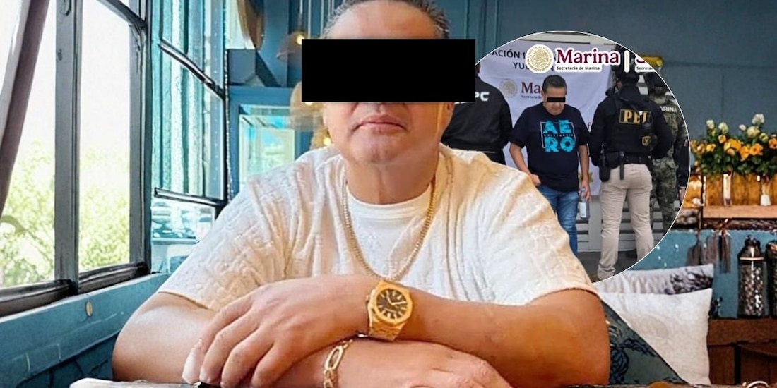 Esto sabemos de Justo Aurelio "N", detenido por autoridades federales en Yucatán.