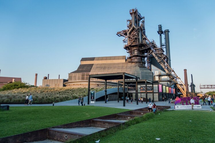 El Parque Fundidora, en Monterrey.