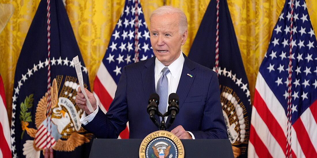 El presidente de Estados Unidos, Joe Biden, buscará la reelección,