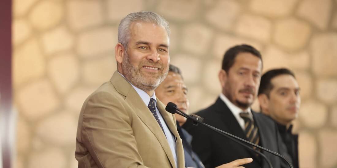 El gobernador constitucional de Michoacán, Alfredo Ramírez Bedolla.