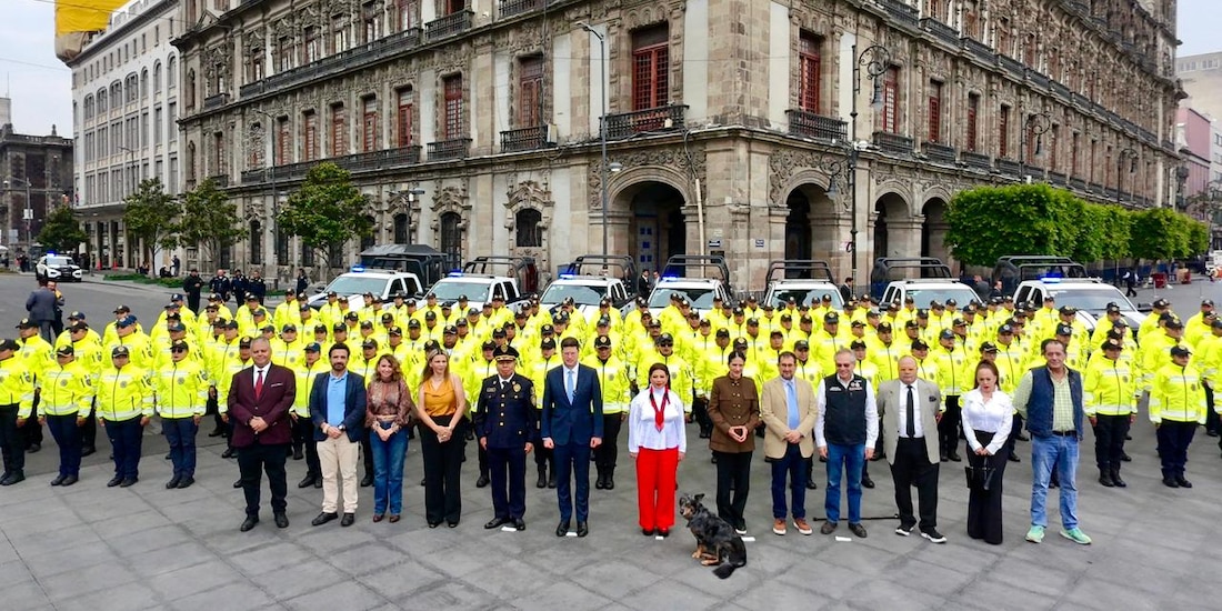 Jefa de Gobierno, Clara Brugada, pone en marcha nuevo esquema de seguridad del Centro Histórico.