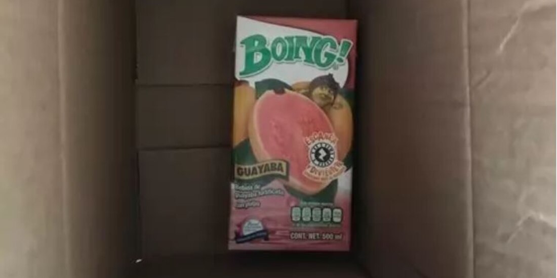 El Boing de guayaba que llegó en lugar del teléfono