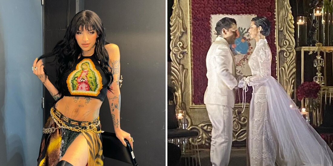 Cazzu asistió a una fiesta infantil, mientras Nodal se casaba con Ángela Aguilar | FOTO