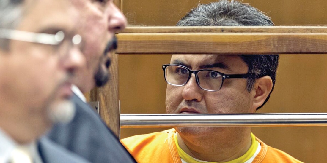 EL LÍDER religioso, en una audiencia en la corte de Los Ángeles, en julio de 2019.