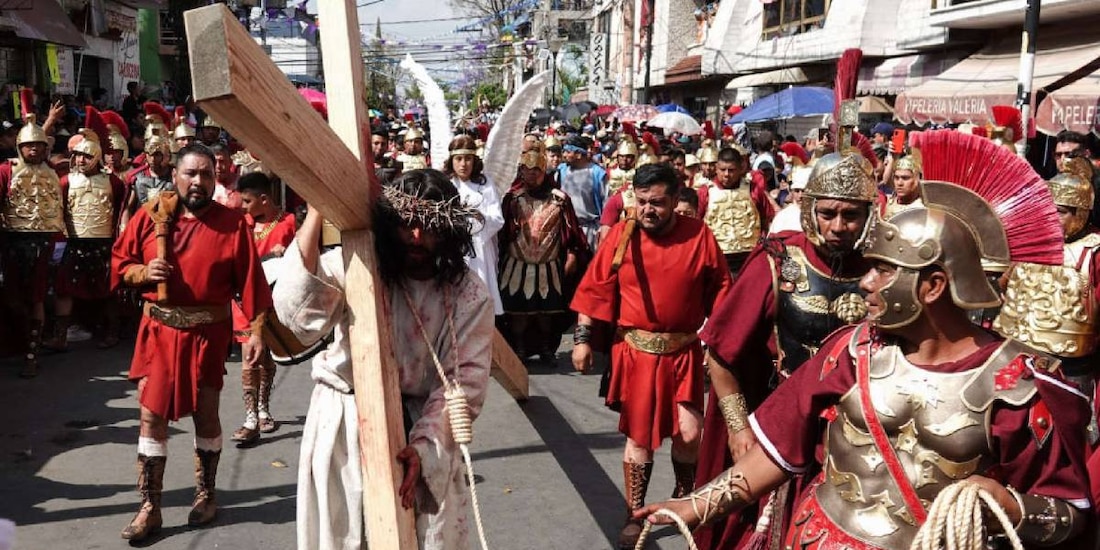 Lista de las 14 estaciones de Jesús antes de ser crucificado