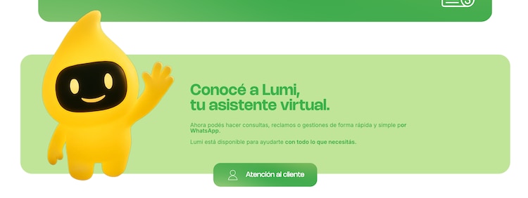Lumi, asistente virtual de CALF