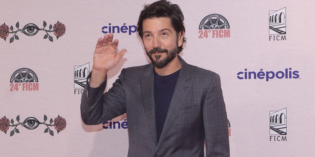 Diego Luna durante la presentación de Ceniza en la boca