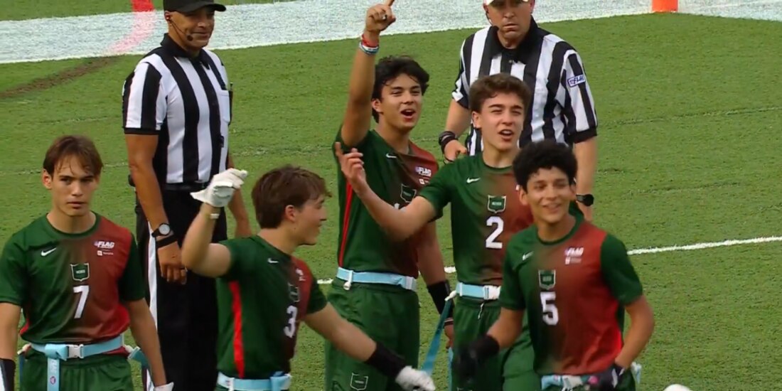 México se proclama campeón del NFL Flag Championship 2025.