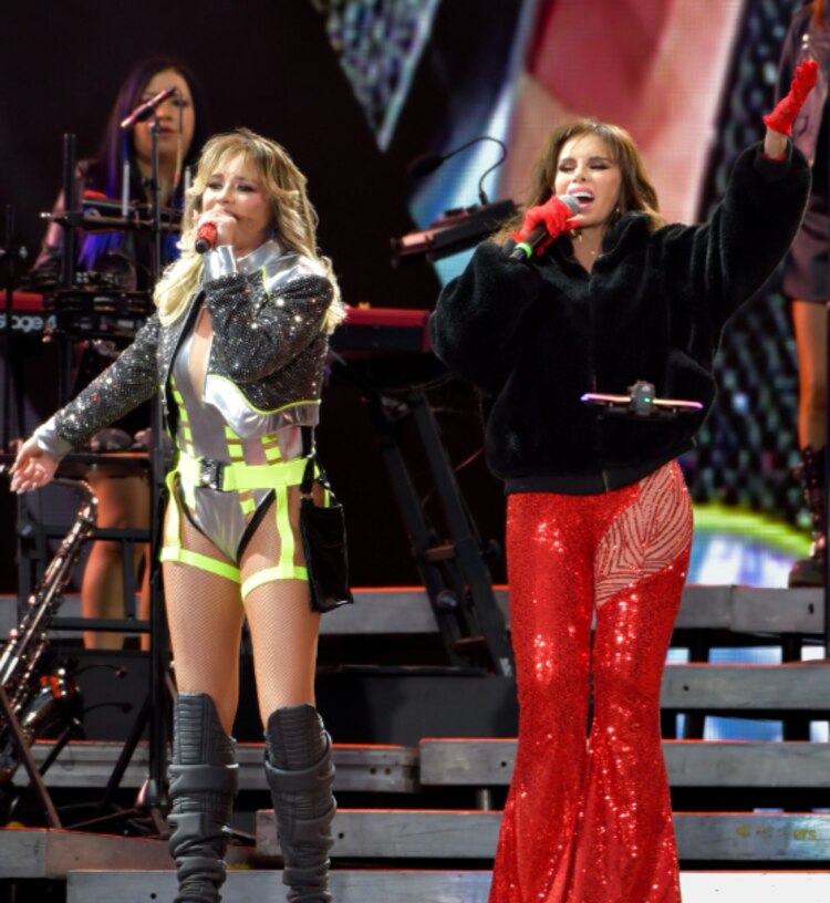 María josé y Lucía Méndez