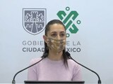 En la videoconferencia de este sábado a la Jefa de Gobierno se le pudo observar con cubrebocas.