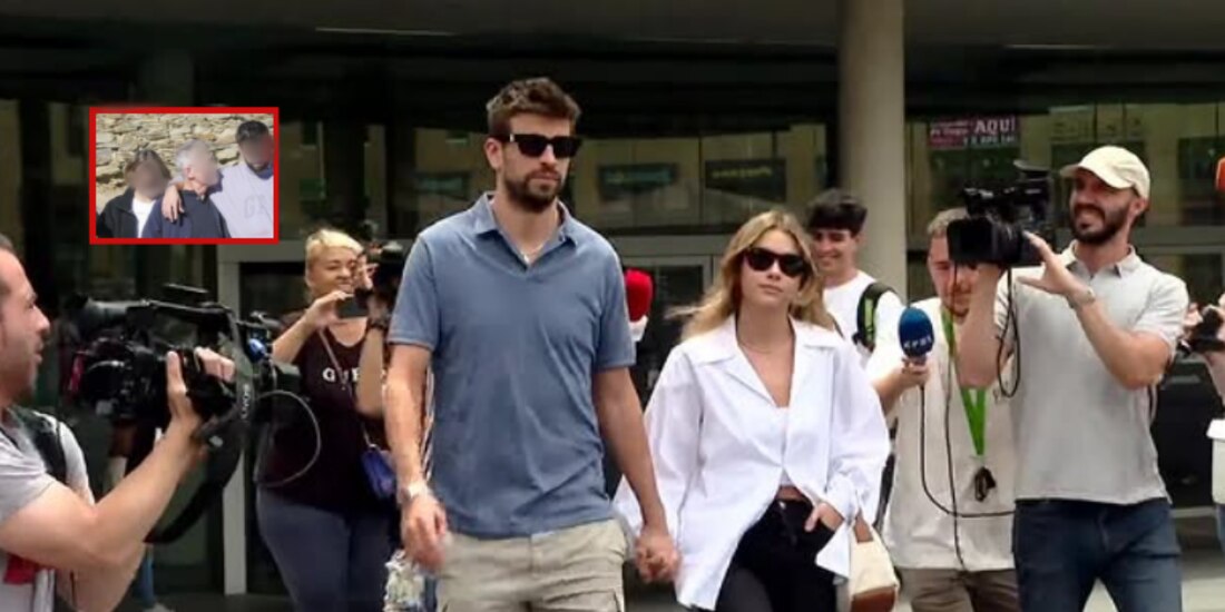 Piqué y Clara Chía