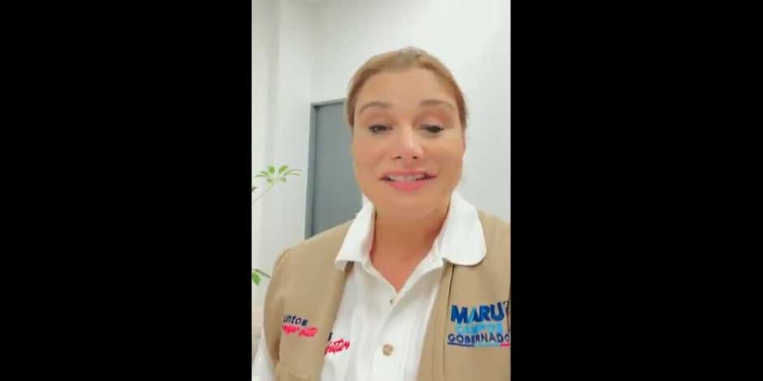 La candidata del PAN a la gubernatura de Chihuahua, Maru Campos