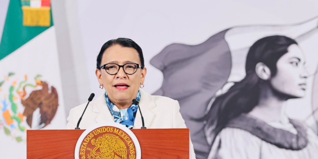 La Secretaría de Gobernación (Segob), Rosa Icela Rodríguez,