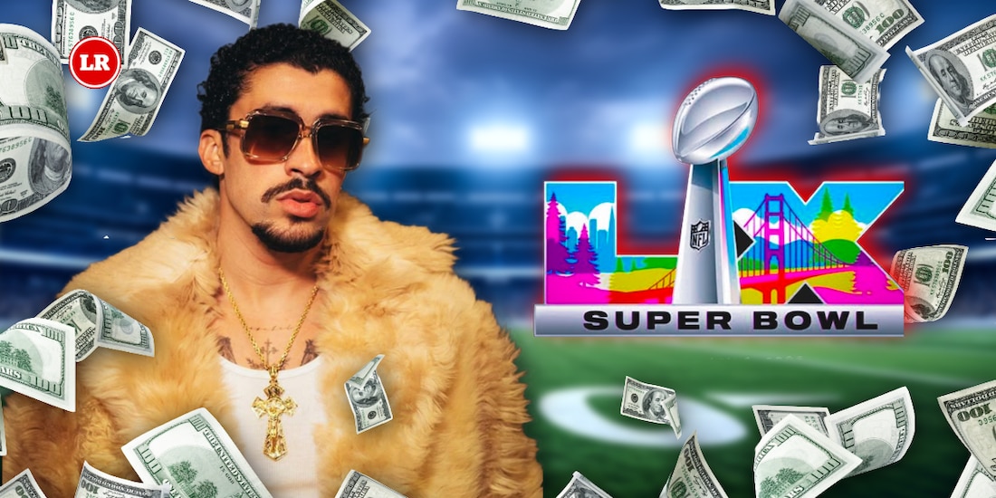 ¿Cuánto le pagan a Bad Bunny por cantar en el Super Bowl 2026?