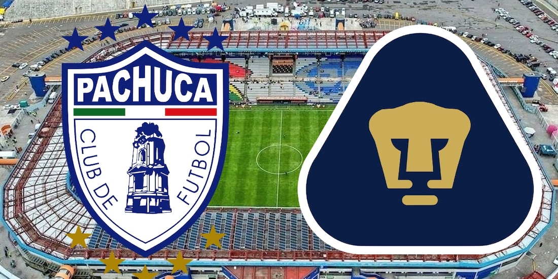 Pachuca recibe a Pumas en la Jornada 17 del Clausura 2026 de la Liga MX