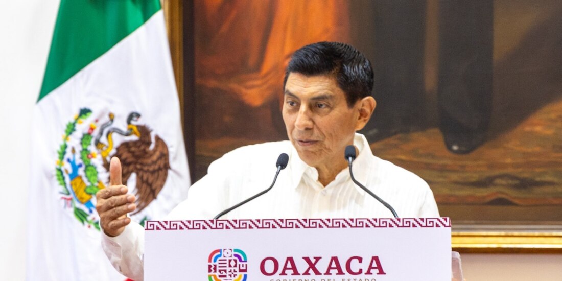Salomón Jara, gobernador de Oaxaca.