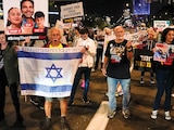 Manifestación en Tel Aviv, para exigir la liberación de los 240 rehenes, el pasado 21 de noviembre.