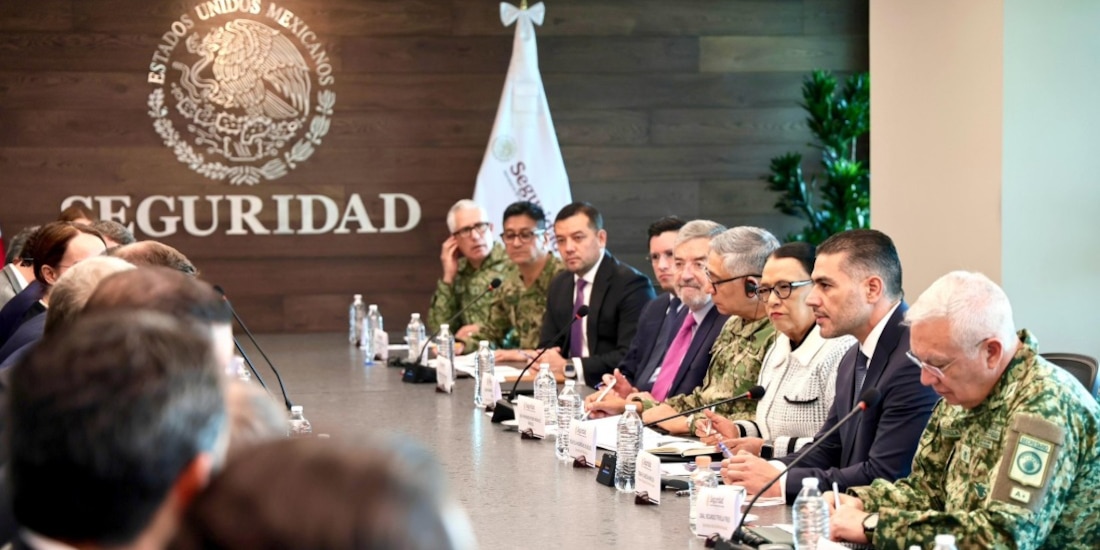 Reunión de seguridad este miércoles 6 de marzo.