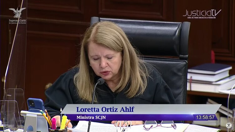 Ministra de la SCJN.