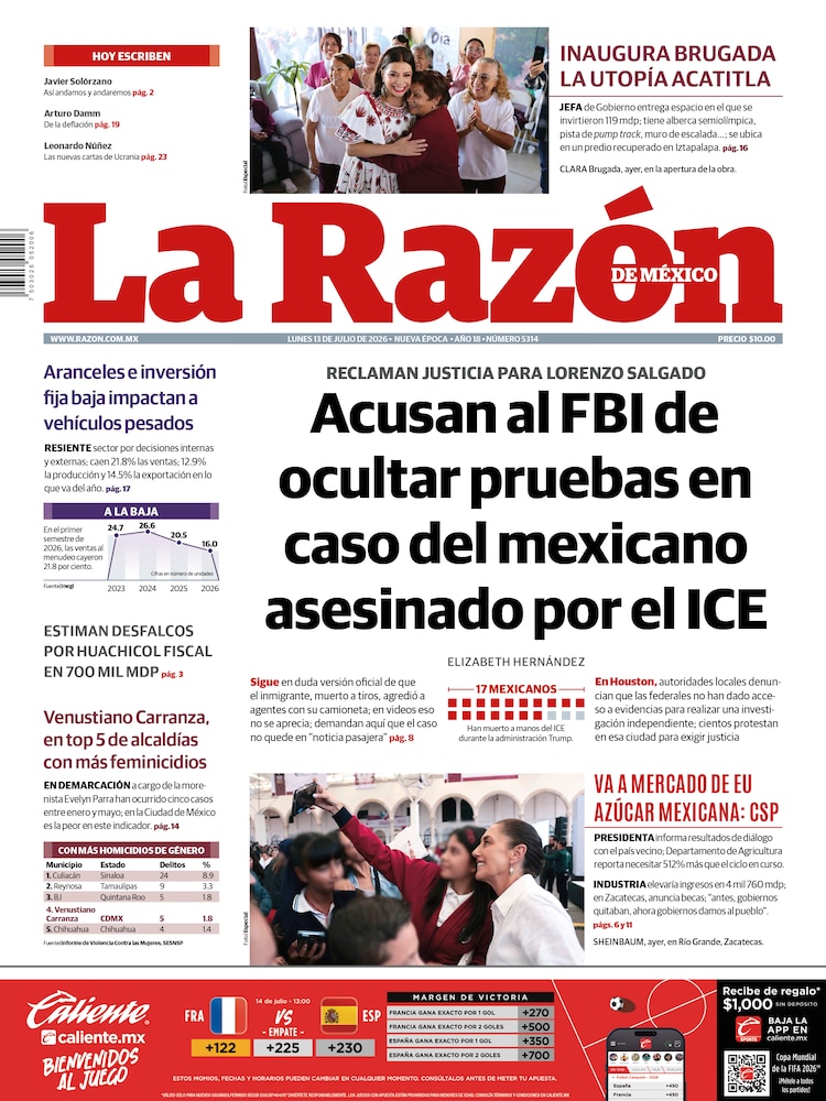 La Razón 13 Julio 2026