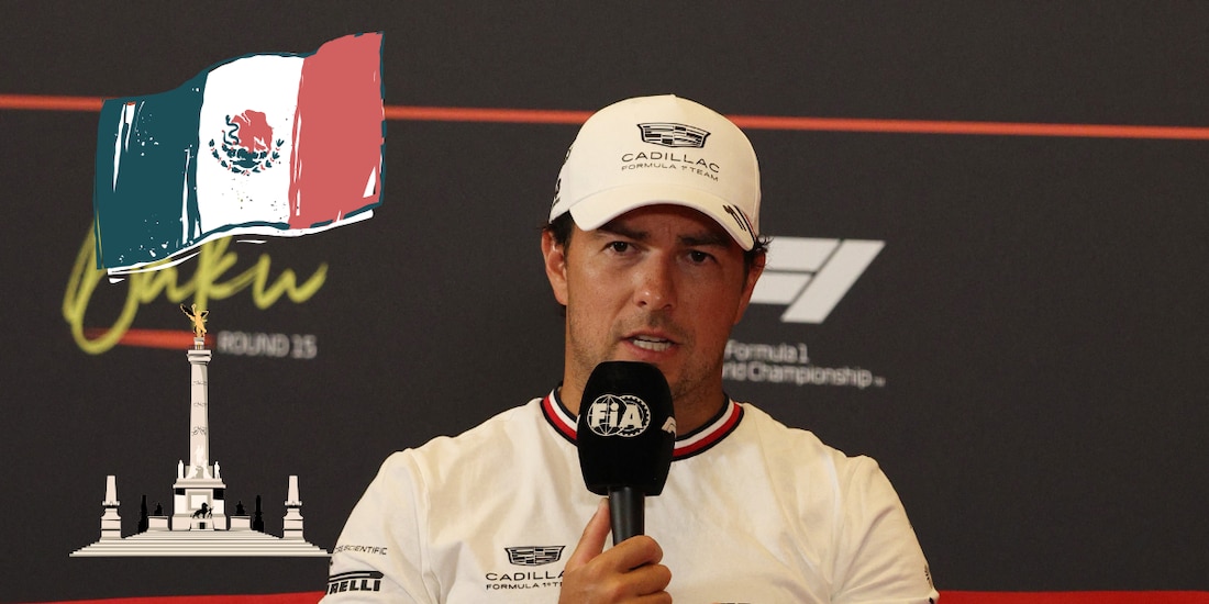 Checo Pérez hará un Show Run en CDMX previo al Gran Premio de México de F1.