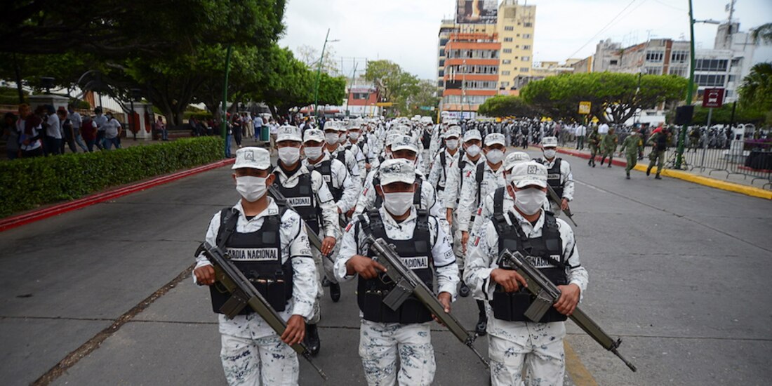 Elementos de la Guardia Nacional.
