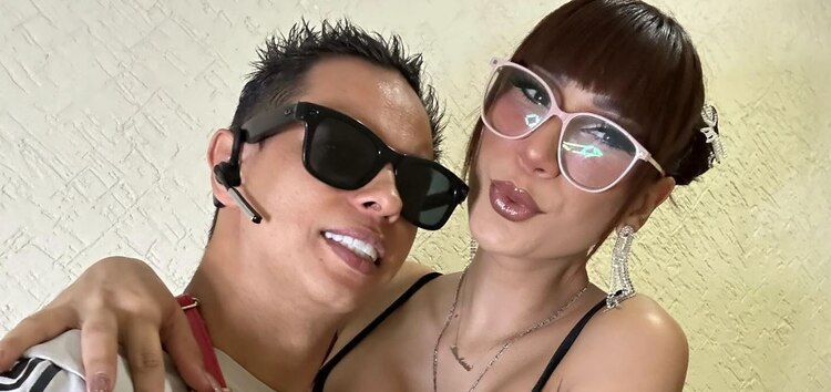 Alex Marín y Mía Marín